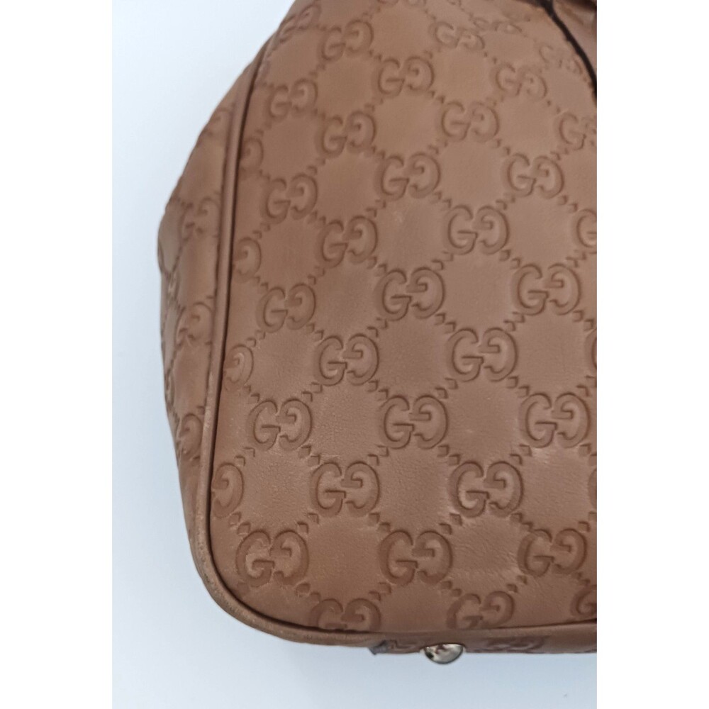 GUCCI GG Twins Guccissima Tan Brown Leather 232956 Tote Bag Made in Italy - Picture 16 of 16